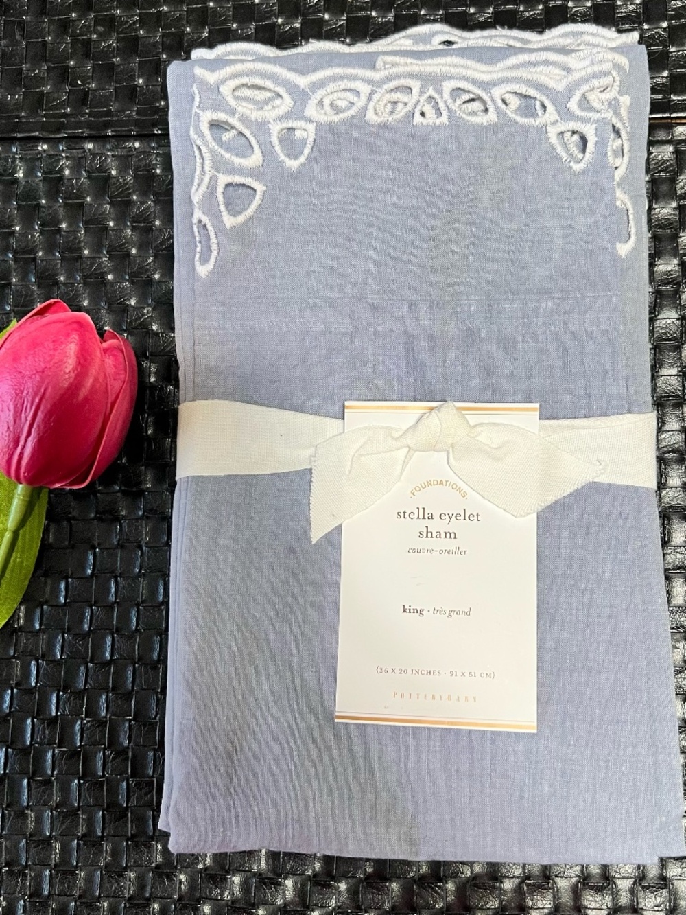 Pottery Barn Stella Eyelet Sham